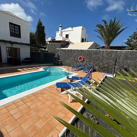 Villa Adel 56, Private Heated Pool, Parking Playa Blanca  Exterior photo